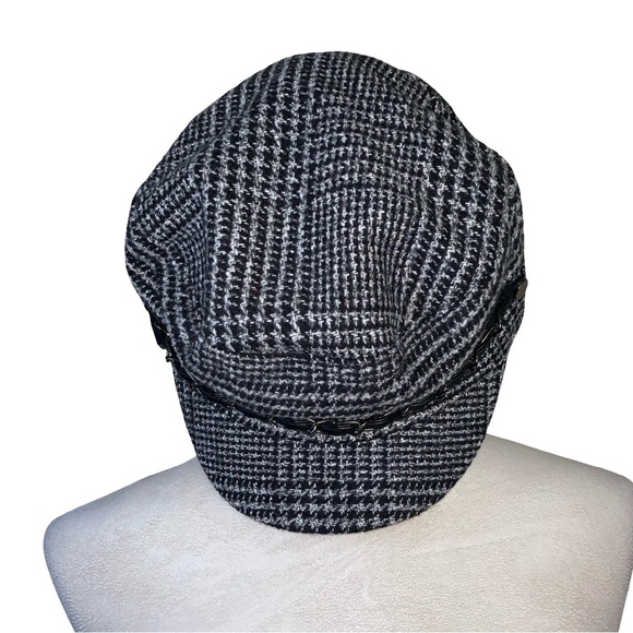 NWOT Claire's Plaid Page Boy Hat - Picture 1 of 5
